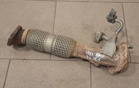 KIA Ceed Exhaust flexible connection 