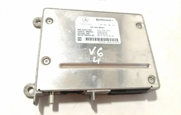 Mercedes-Benz E W211 Bluetooth control unit module A2118703926