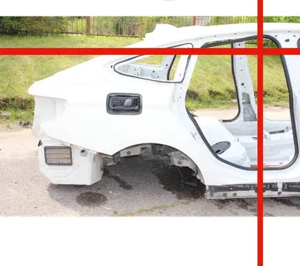 BMW 3 GT F34 Rear quarter panel 