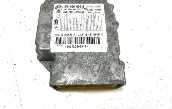 Audi A6 S6 C6 4F Airbag control unit/module 4F0959655B 4F0910655E 5WK43416