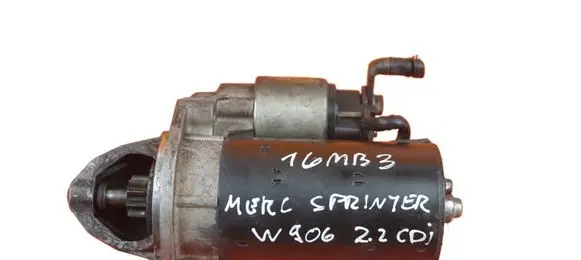 Mercedes-Benz Sprinter W906 Starter motor 646985 16MB3