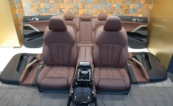 BMW X6 G06 Seat and door cards trim set 