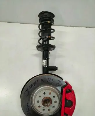 Skoda Octavia Mk3 (5E) Front wheel hub spindle knuckle 5Q0407258A 3Q0413032A 3Q0412022HF