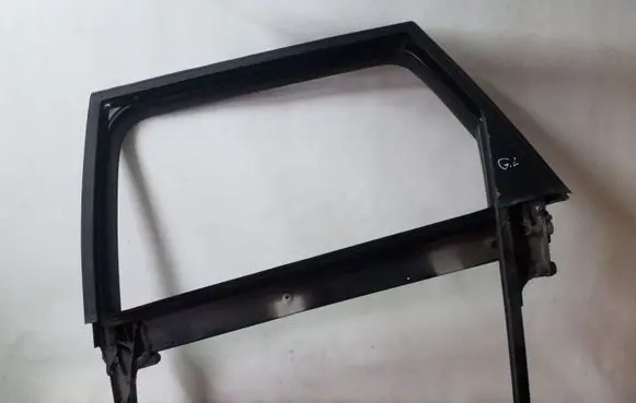 Audi A3 S3 A3 Sportback 8P Rear door window/glass frame 8P4839629