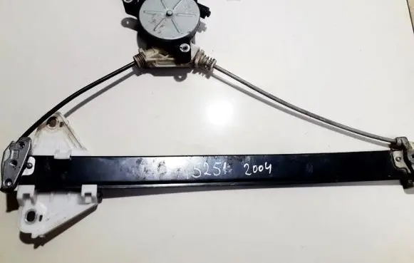 Front door window regulator with motor