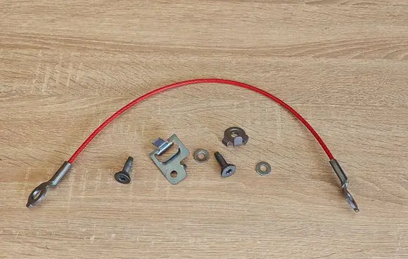 Volkswagen Amarok II Fuel cap flap release cable LINPRN61