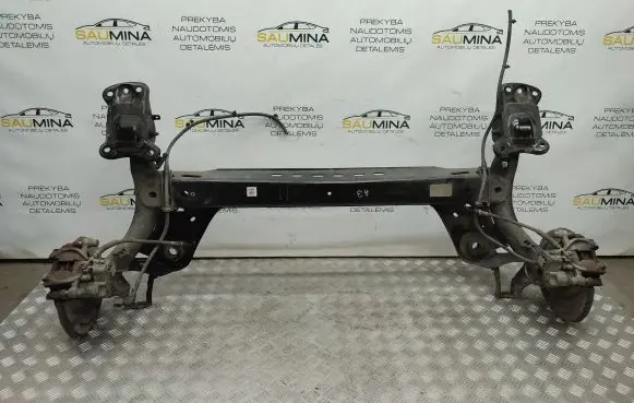 Rear axle beam