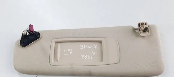 BMW 7 G11 G12 Sun visor