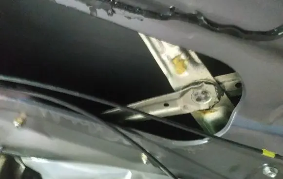 Mitsubishi Outlander Sliding door window regulator with motor