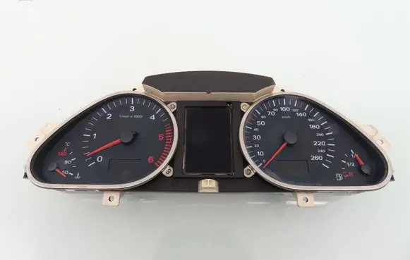 Audi A6 S6 C6 4F Speedometer (instrument cluster) 5550007301