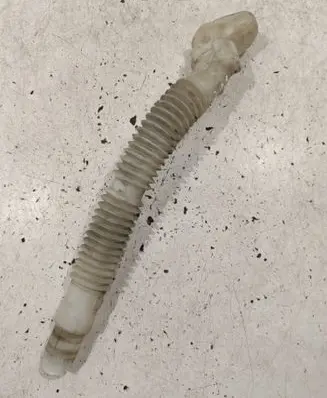 Renault Megane II Window washer liquid tank fill tube 8200104738