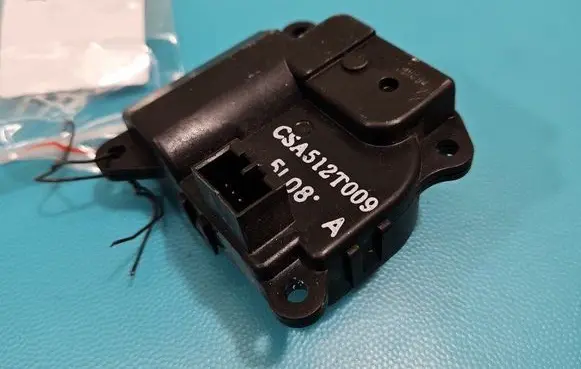 A/C air flow flap actuator/motor