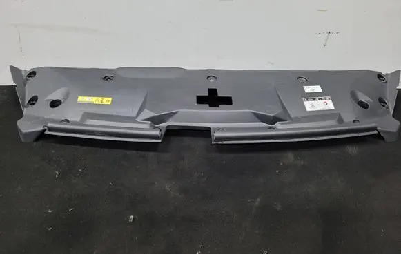 Engine bonnet/hood lock trim molding