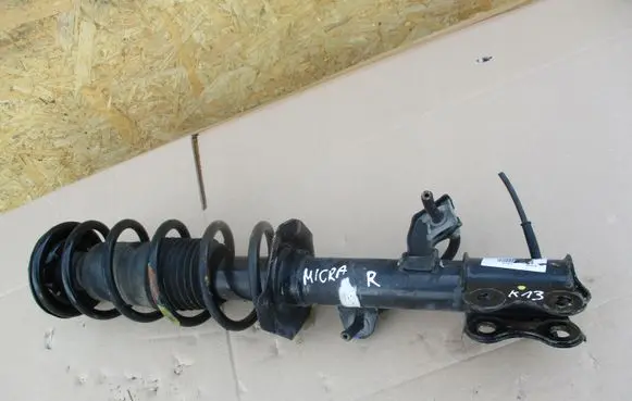 Nissan Micra Front shock absorber with coil spring