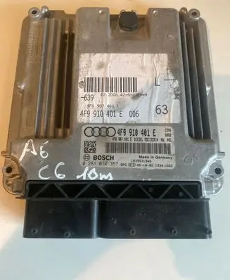 Audi A6 S6 C6 4F Engine control unit/module 4F9910401E 0281014357
