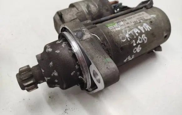 Skoda Octavia Mk2 (1Z) Starter motor 02M911023M D6GS14 1606062922