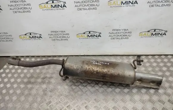 Opel Corsa E Muffler/silencer 13263395