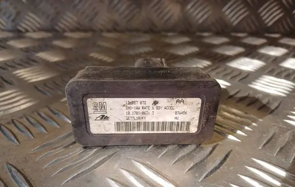 Opel Astra H ESP acceleration yaw rate sensor 13257072 10170106313