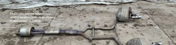 Porsche Panamera (970) Muffler/silencer 970111181