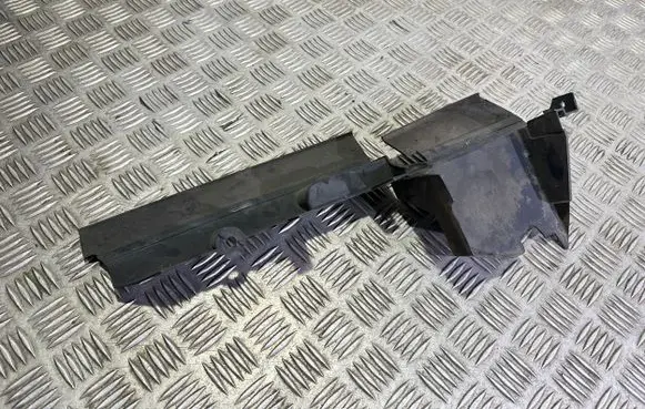 Intercooler air guide/duct channel