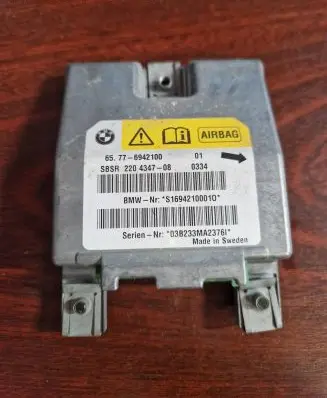 BMW 6 E63 E64 Airbag control unit/module 6942100 220434708 S16942100010