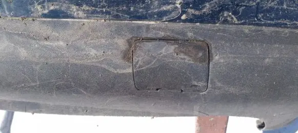 Volvo S80 Front tow hook cap/cover melyna