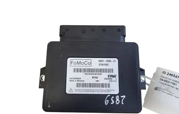 Volvo XC60 Hand brake control module 6G912598CF 31341542