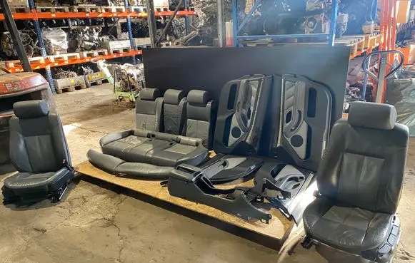 BMW 5 E39 Seat and door cards trim set 