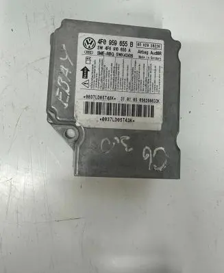 Audi A6 S6 C6 4F Airbag control unit/module 4F0959655B 4F0910655A 0037LD05743K