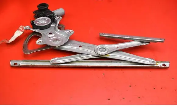 Front door window regulator with motor