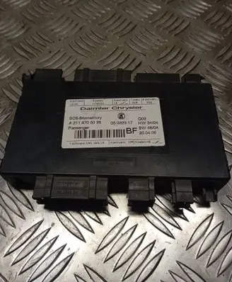 Mercedes-Benz E W211 Seat control module A2118705026 05022317
