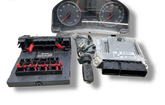 Volkswagen Golf V Engine ECU kit and lock set 1K0920953A 03C906056CG 0261S02183
