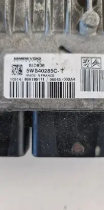 Citroen C3 Engine control unit/module 5WS40285CT