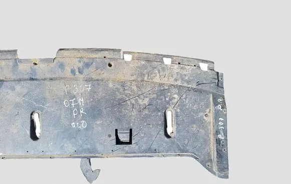 Peugeot 307 Front bumper skid plate/under tray 9653433980