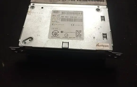 Citroen C4 Grand Picasso Navigation unit CD/DVD player 503551223405 9809334880 041307500