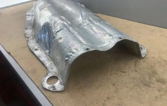 BMW 5 F10 F11 Exhaust heat shield 7202858 51487202858 51488056086