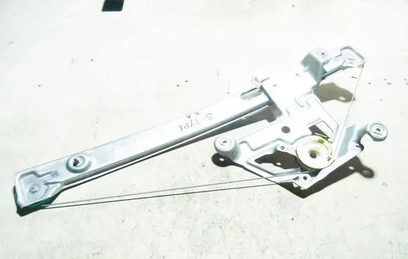 Jaguar S-Type Rear window lifting mechanism without motor