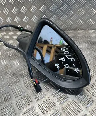 Volkswagen Golf VII Front door electric wing mirror E1021277