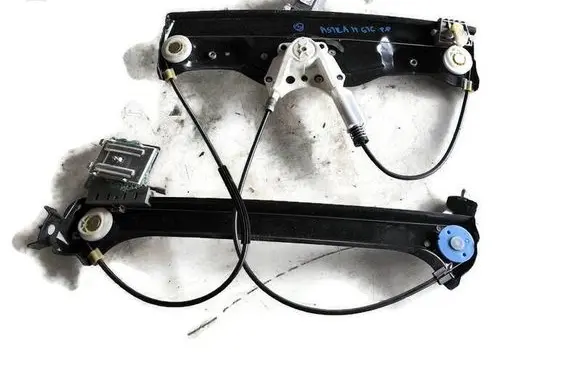 Opel Astra H Front door electric window regulator 13193245 987497103