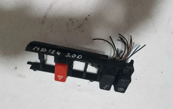 Mercedes-Benz E W124 Hazard light switch 1248210071