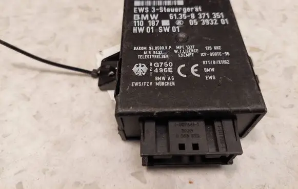 BMW 5 E39 Immobilizer control unit/module 05393201 61358371351