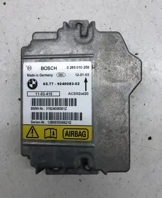 BMW X5 E70 Airbag control unit/module 6577924008302 9240083 0285010258