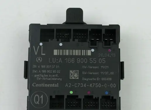 Mercedes-Benz GL X166 Door control unit/module A1669005505