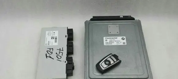 BMW 5 F10 F11 Engine ECU kit and lock set 7604075