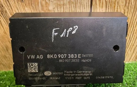 Audi A5 8T 8F Tow bar trailer control unit/module 8K0907383E
