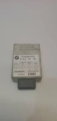 BMW 5 E60 E61 Tow bar trailer control unit/module 9167198 104207 5WK10420G