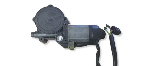 Front door window regulator motor
