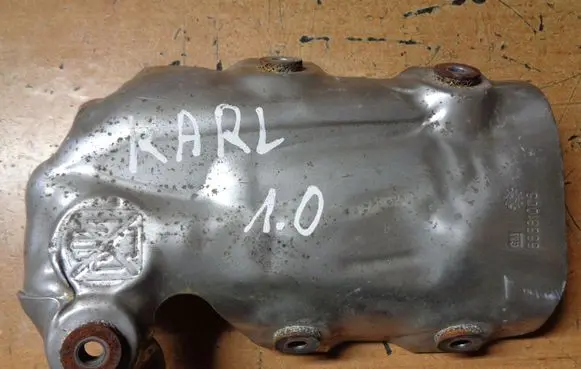 Opel Karl Exhaust heat shield 55581005