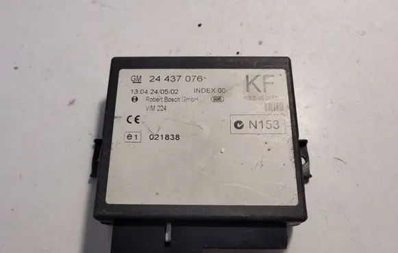 Opel Zafira A Comfort/convenience module 24437076 F005V00155 021838