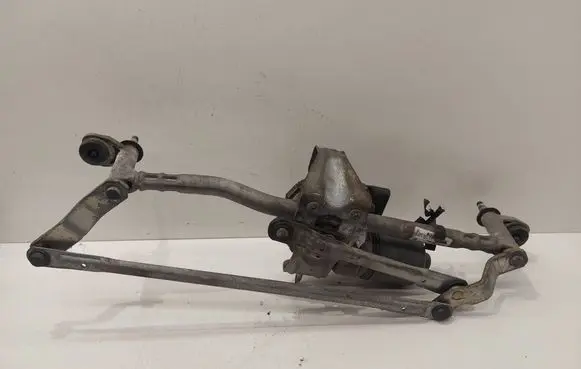 Volkswagen Touran II Front wiper linkage and motor 3397021378 1T1955023A